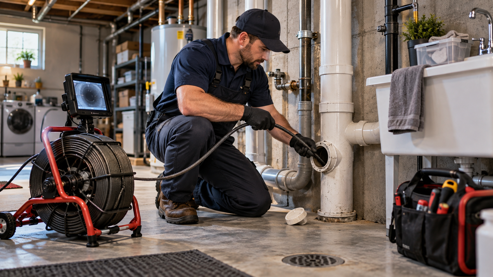 Main Drain Cleaning